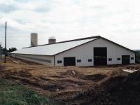 88x488x10 post-frame commercial building in Cochranton, PA