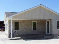 28x36x8 post-frame commercial building in Conneautville, PA