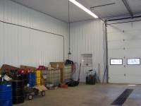72x96x16 post-frame commercial building in Conneautville, PA