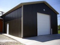 30' x 40' x 14' post-frame commercial building in Transfer, PA