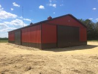 50' x 88' x 14' post-frame agricultural building in Hermitage, PA