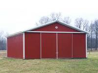 36x40x12 post-frame farm building in Norrisville, PA