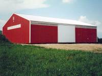 50x80x14 post-frame farm building in Butler, PA