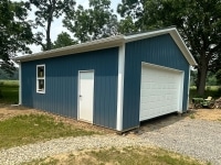 24x24x10 garage in Mercer, PA
