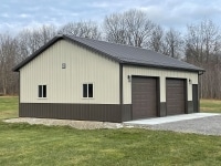 30x40x10 garage in New Lebanon, PA