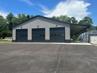 60x80x16 garage in Harrisville, PA