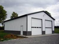 02 26x48x14 post-frame garage in Saxonburg, PA