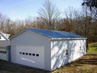 04 24x48x12 post-frame garage in Seneca, PA