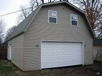 06 26x36x10 post-frame garage in Conneaut Lake, PA