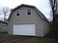 07 26x36x10 post-frame garage in Conneaut Lake, PA