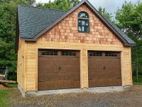 24' x 24' post-frame garage in Hermitage, PA