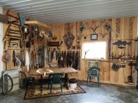 24' x 32' post-frame garage in Conneautville, PA