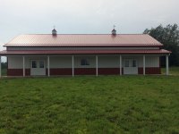 Sheakleyville post-frame garage 40 ft x 64 ft