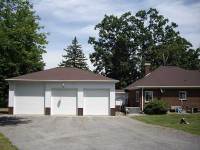 36x40x12 post-frame garage in Butler, PA