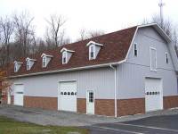 17 40x80x12 post-frame garage in Grove City, PA