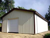 32x48x12 post-frame garage