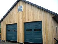 32x32x10 post-frame garage in Erie, PA