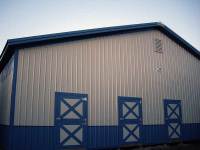 50x96x14 post-frame horse barn in Grove City, PA