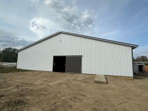 80x60x14 agriculture building in McKean, PA