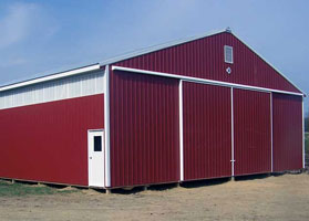 post-frame farm buildings