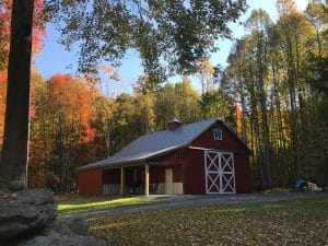 32x40x12 barn in Mercer, PA